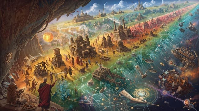 تاریخ و تمدن بشر؛ از آغاز تا عصر دیجیتال